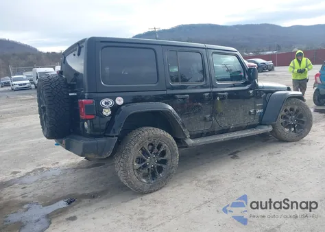 2023 Jeep Wrangler 4Xe Sahara 4X4 from USA, damaged, VIN 1C4JJXP65PW553741